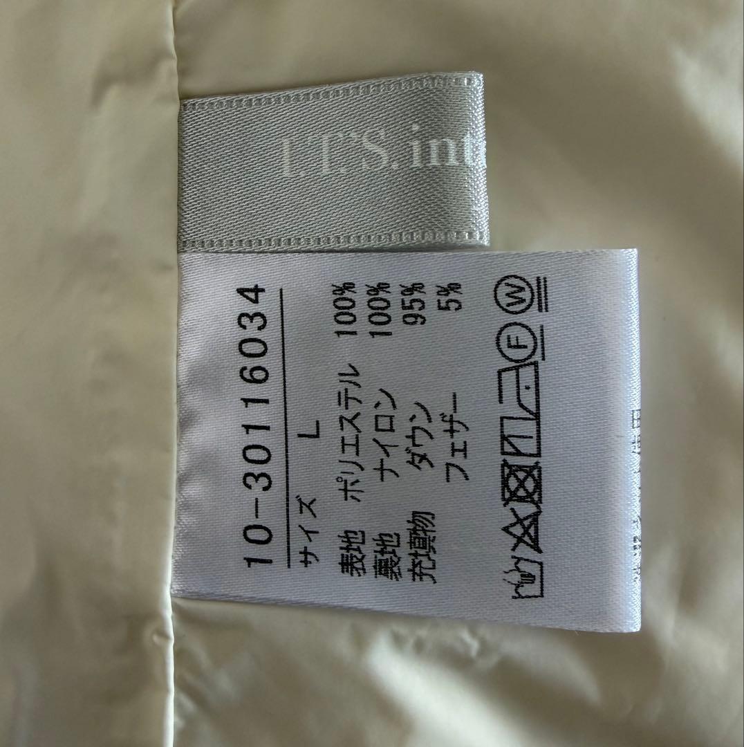 TAION &amp; LIMONTA EAST クルーネックダウンジャケット