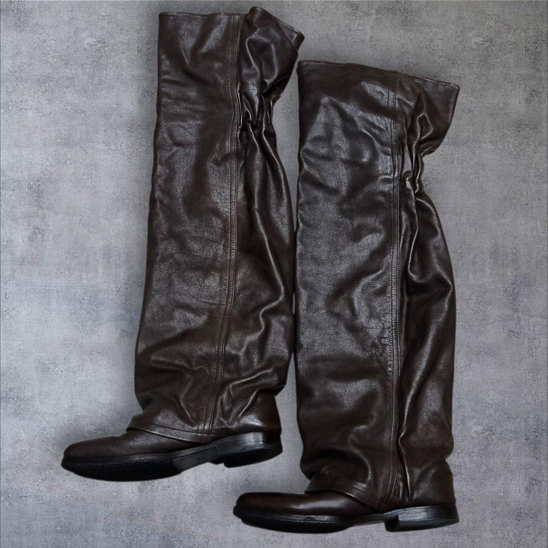 zucca ズッカ パンツブーツ ナウシカブーツ L インソール付き