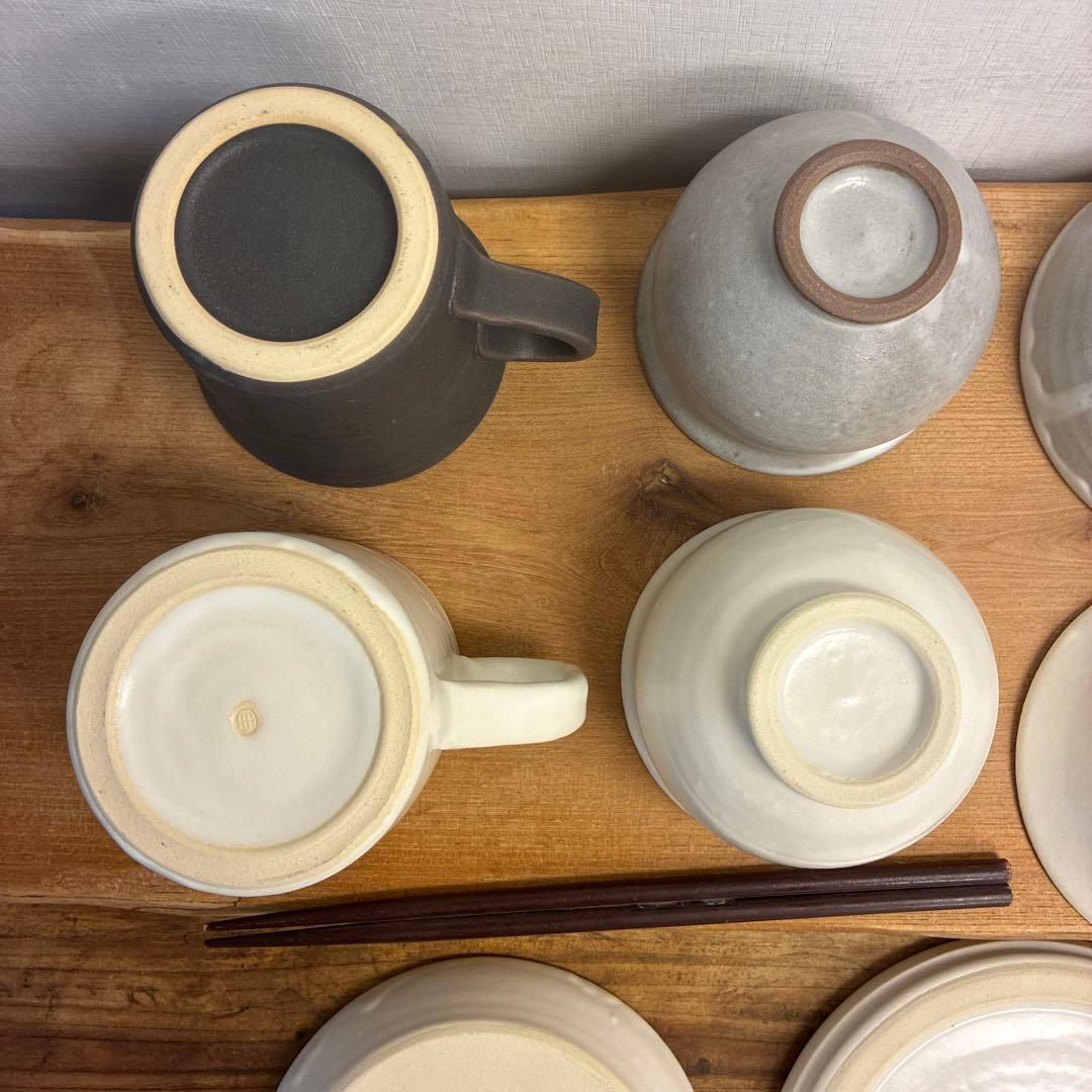 マミまま　新品　陶器　陶芸作家　小ぶりな器　10個 213