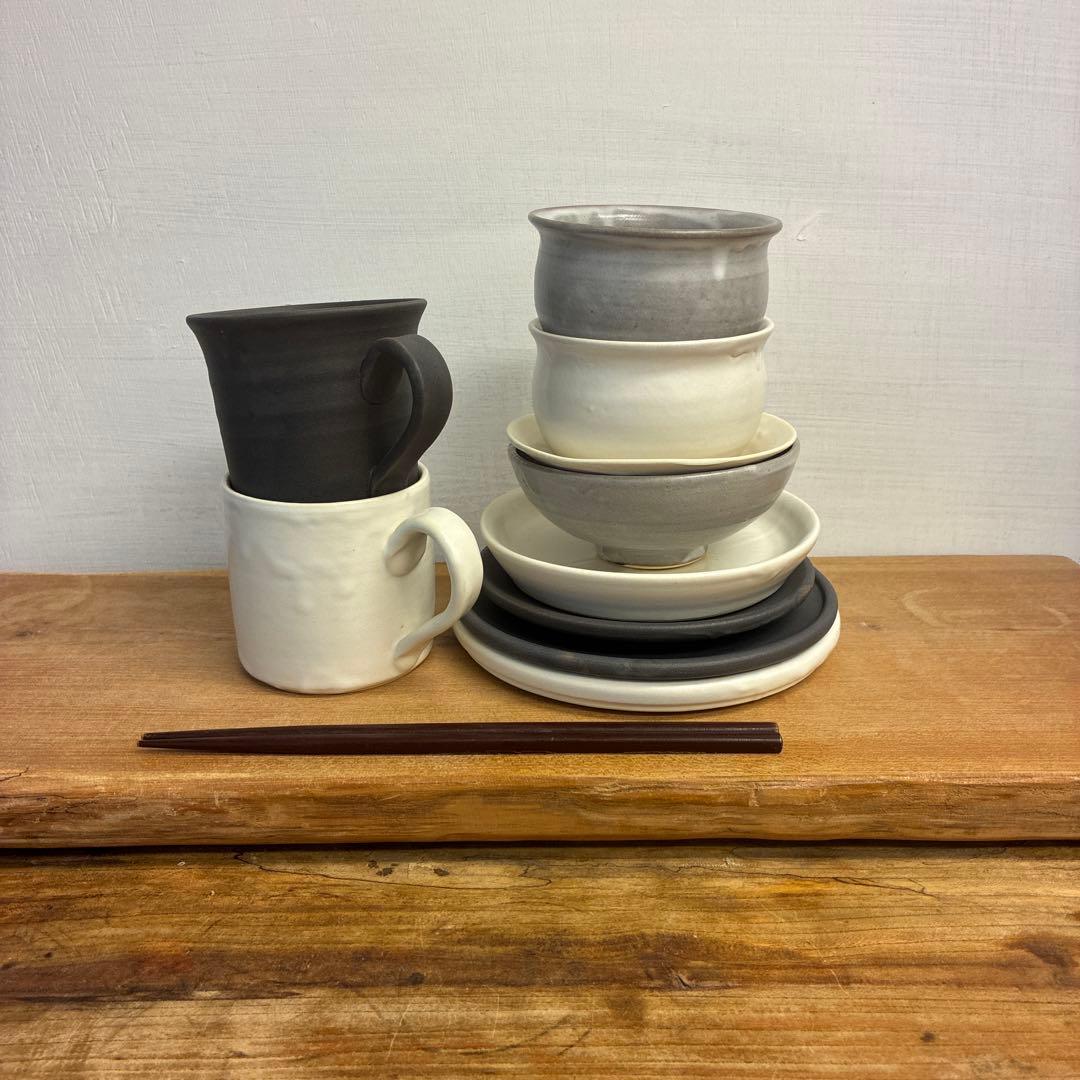マミまま　新品　陶器　陶芸作家　小ぶりな器　10個 213