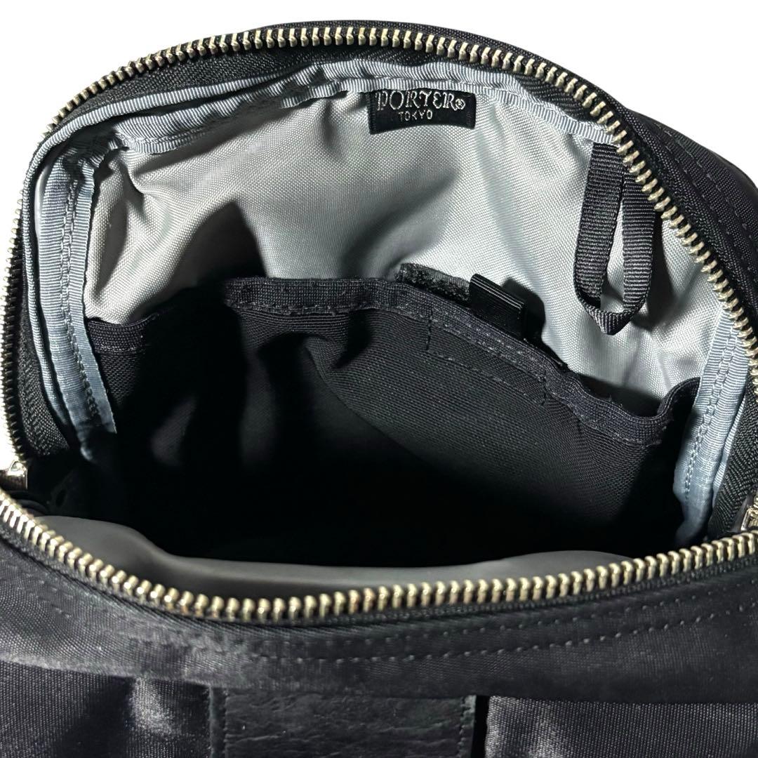 PORTER LIFT スリングショルダーバッグ ボディバッグ ブラック
