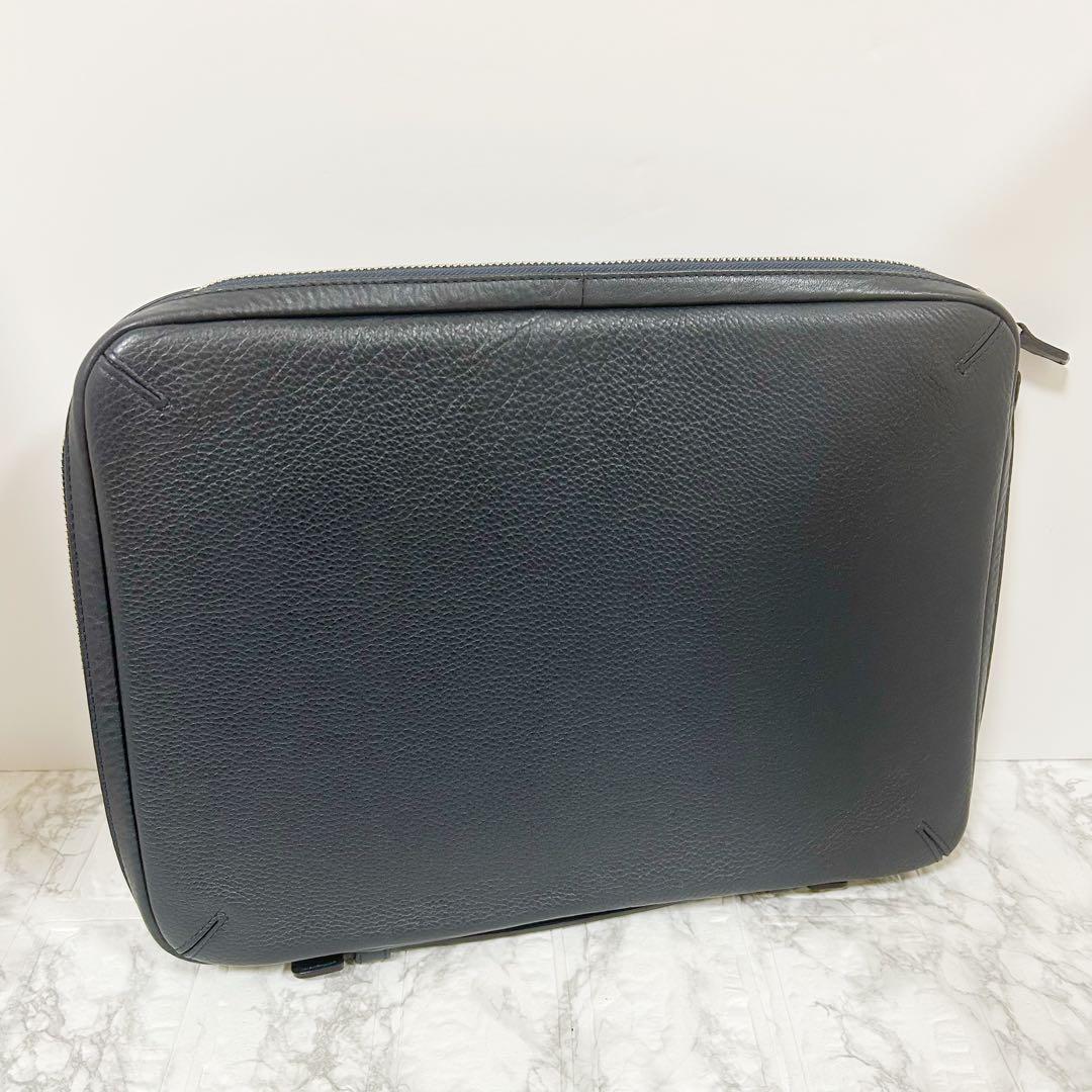 ペッレモルビダ 極美品　ブリーフケース ビジネスバッグ　シボ革