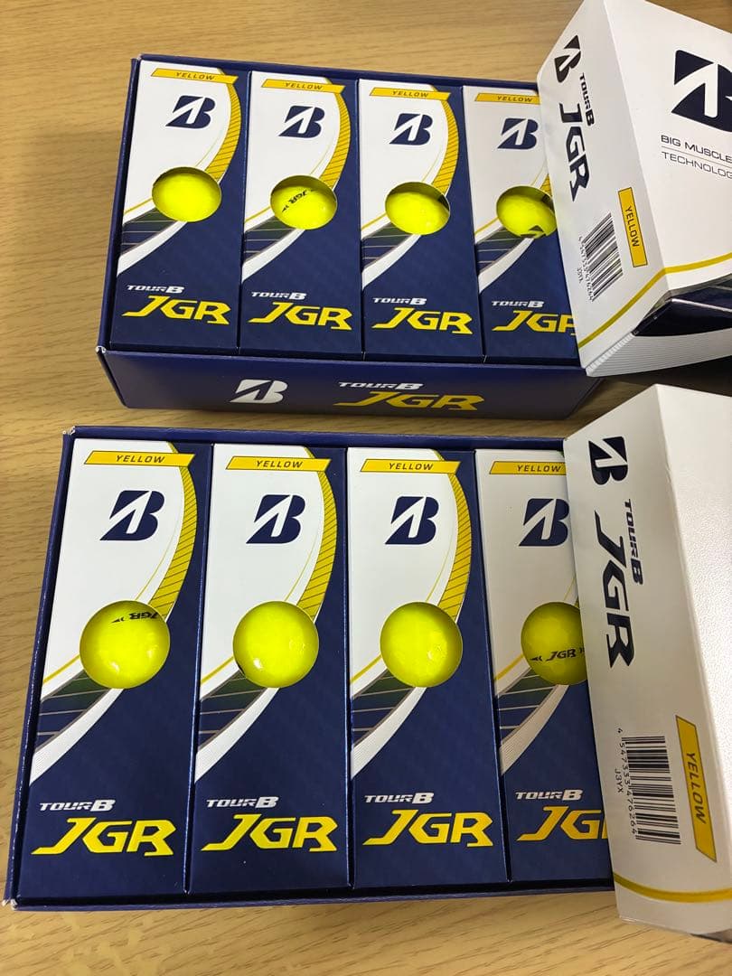 ブリヂストンゴルフ TOUR B JGR ゴルフボール 2ダース（24球入）