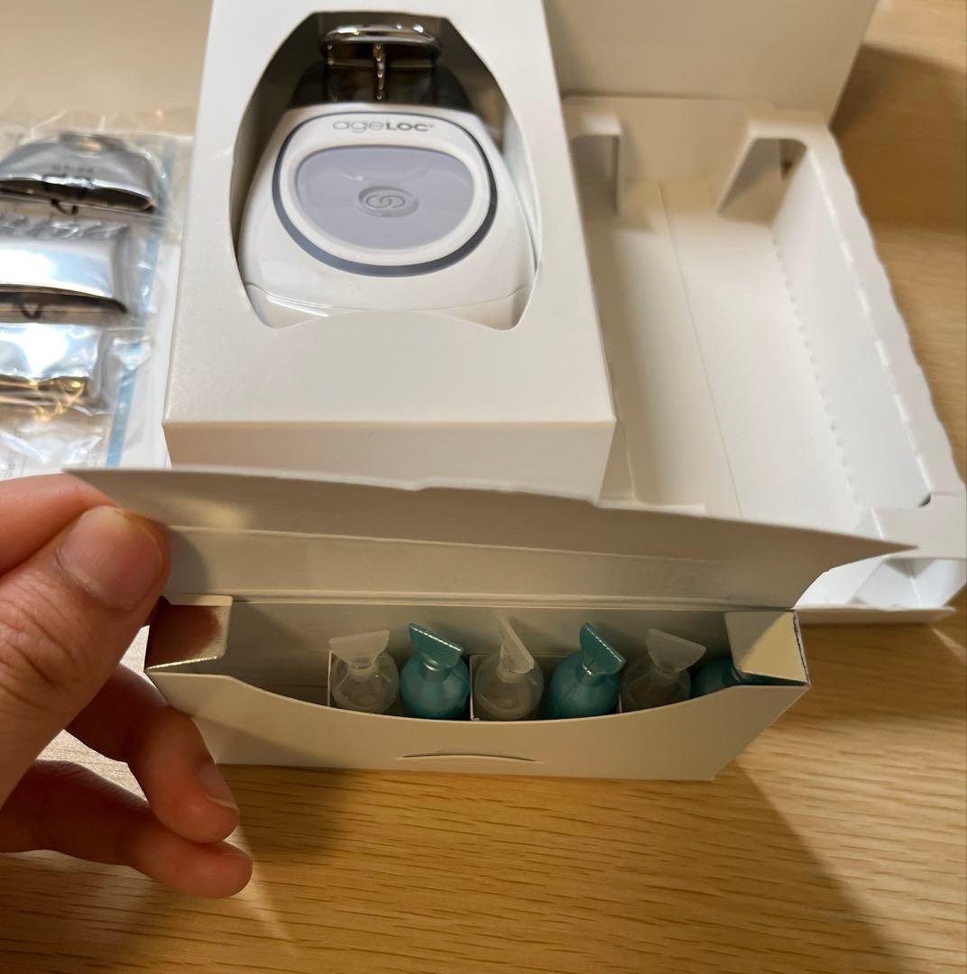 【美品・一度使用】ageLOC ガルバニックスパ＋ジェル6本付き　ニュースキン