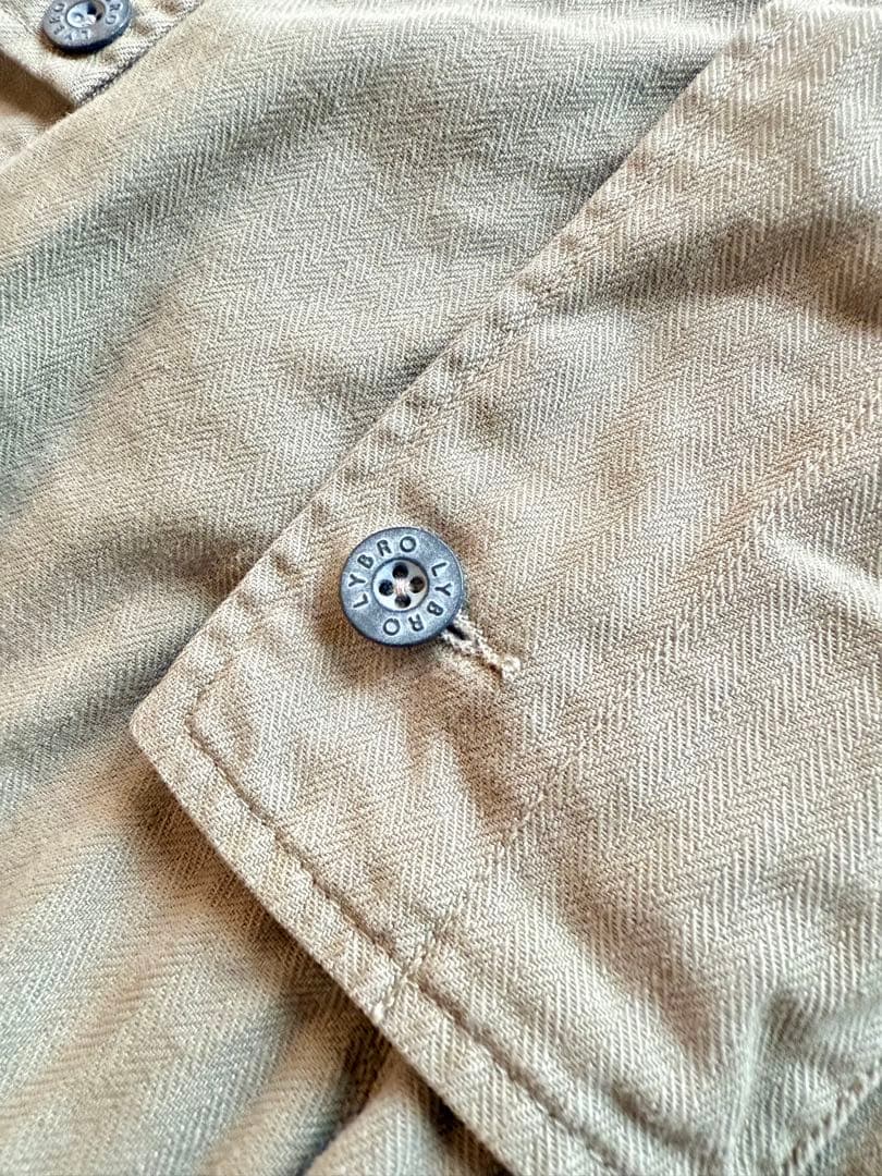 Nigel Cabourn LYBRO オーバーオール　ヘリンボーン　52