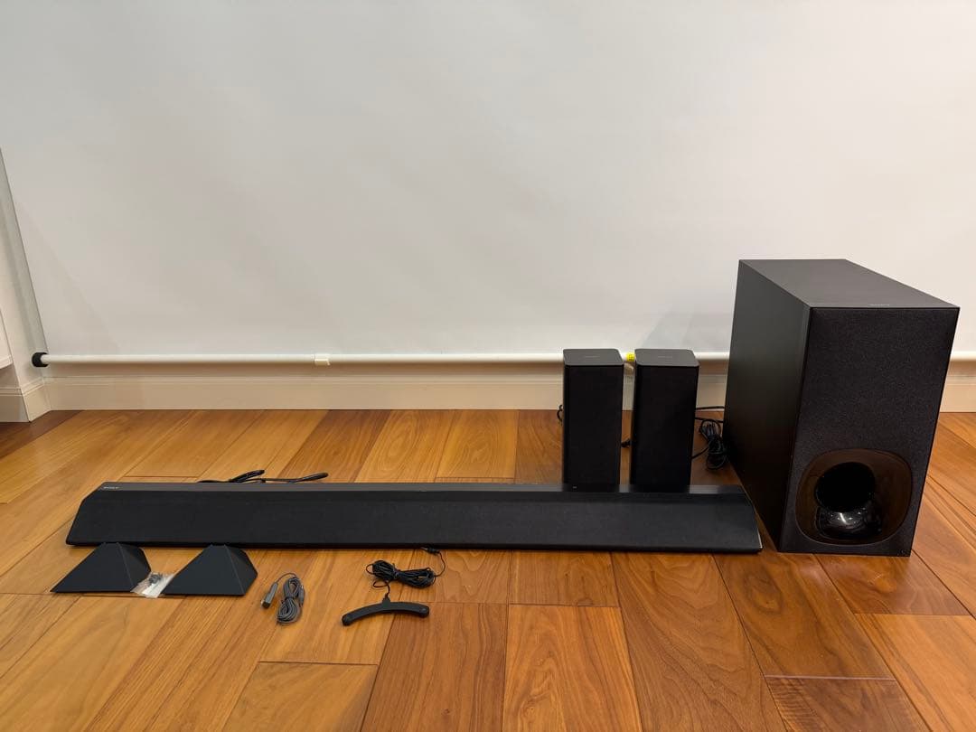 【分割①】Sony HT-RT5 ホームシアター 5.1ch 自動補正マイク付