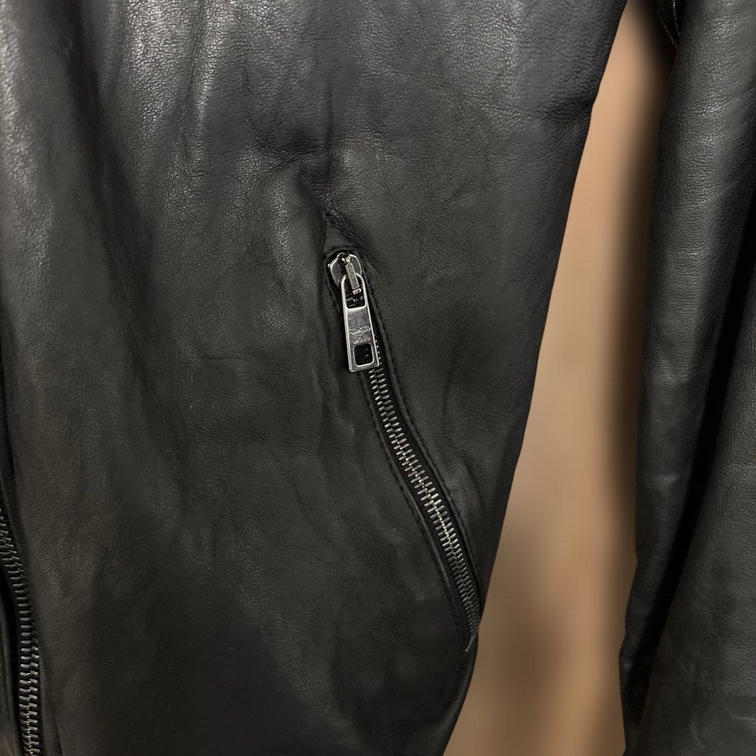 ジョルジオブラット　ラムレザージャケット　サイズ52