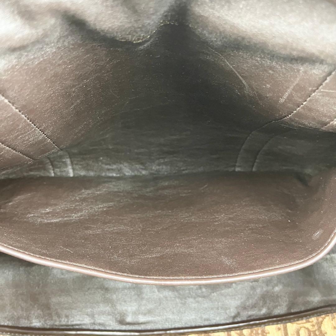 【極美品】クリスチャンディオール トロッター ロゴ金具 ボストンバッグ