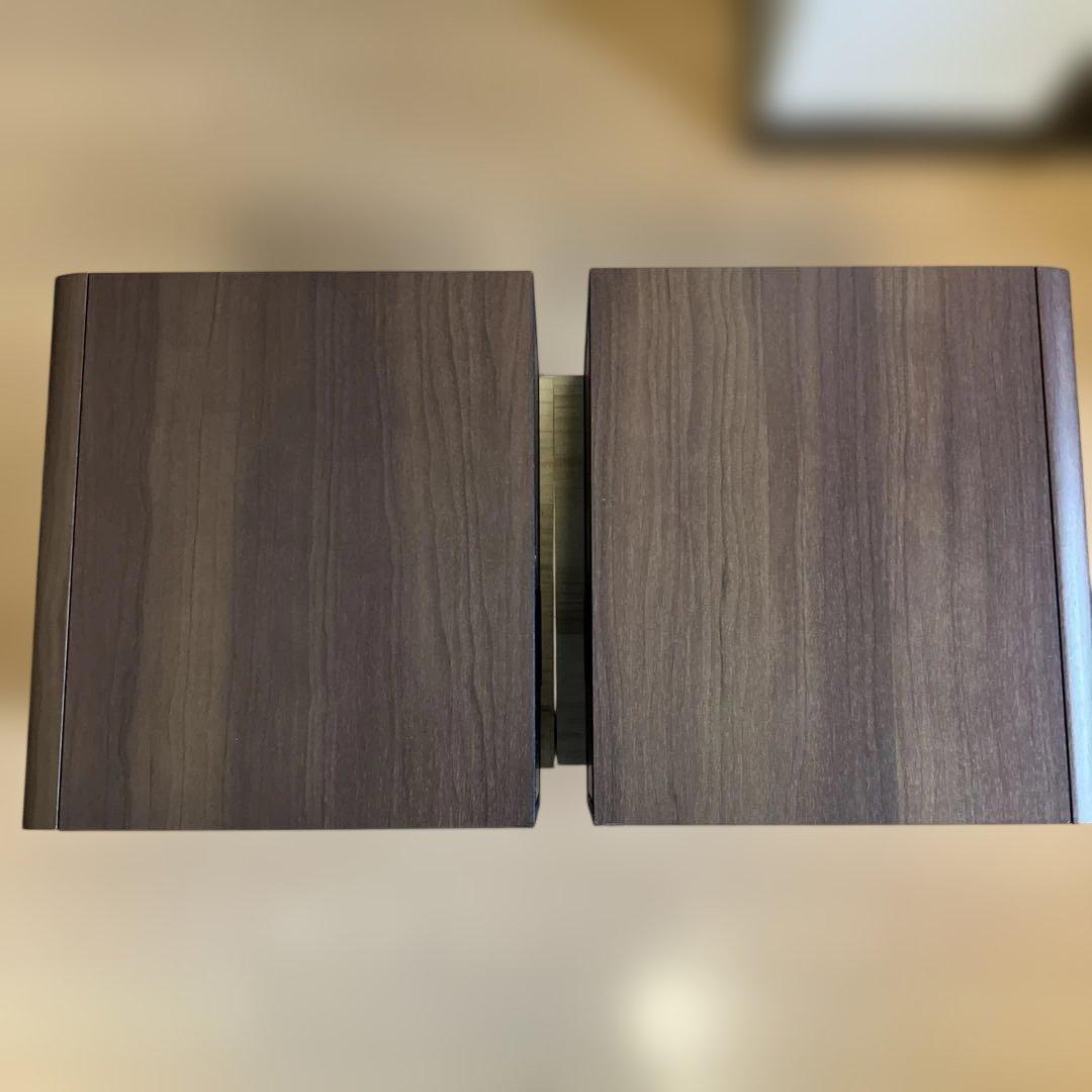 美品‼️ONKYO ブックシェルフスピーカー ダークウッドD-NFR 7TX