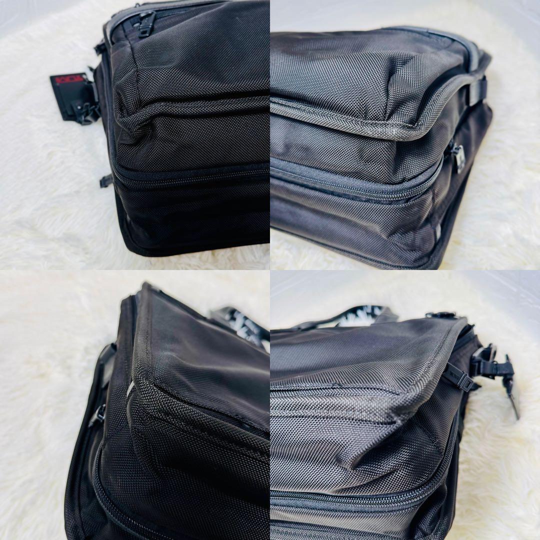 ☆美品☆TUMI アルファ2 エクスパンダブル 2WAYビジネスバッグ ブラック
