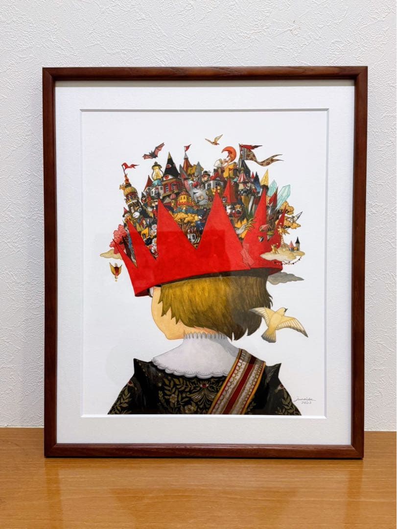 junaida 「IMAGINARIUM」複製原画　サイン入り