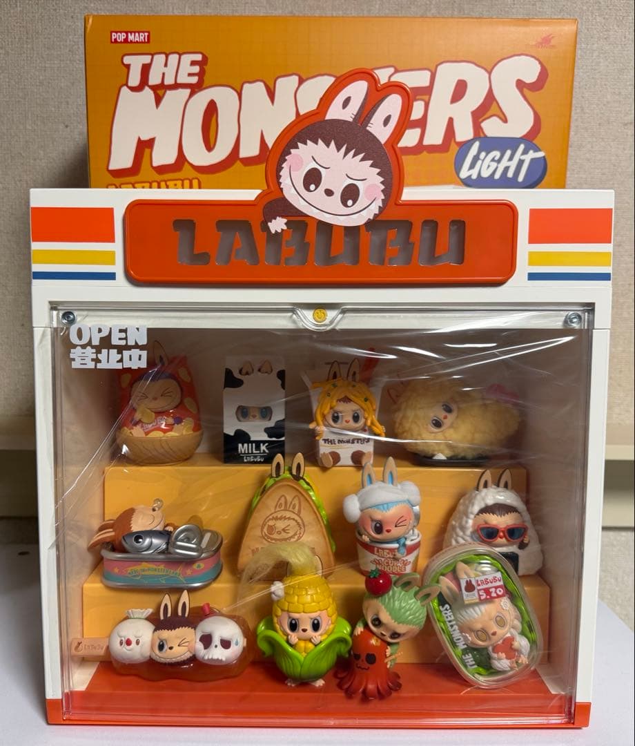 ラブブコンテナ コンビニラブブフィギュアセット