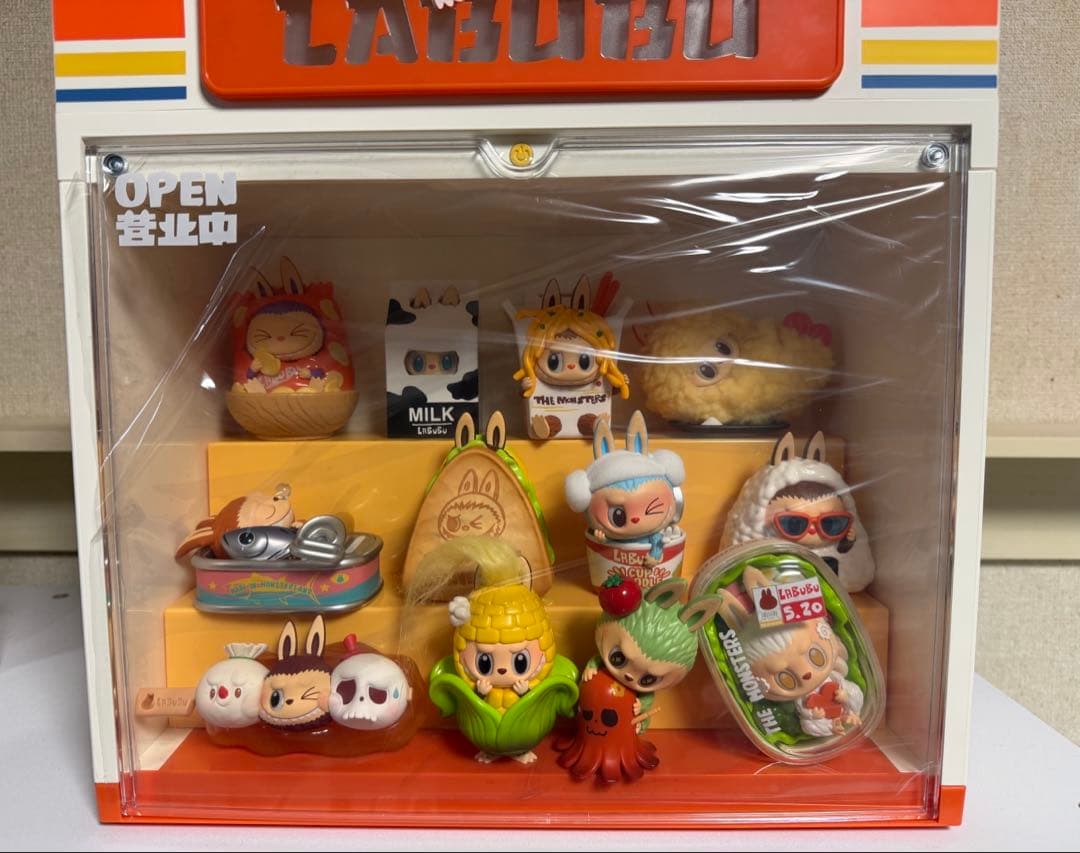 ラブブコンテナ コンビニラブブフィギュアセット