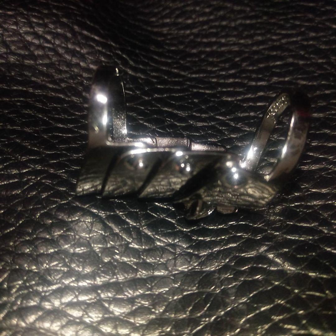 Vivienne Westwood アーマーリング ガンメタル L