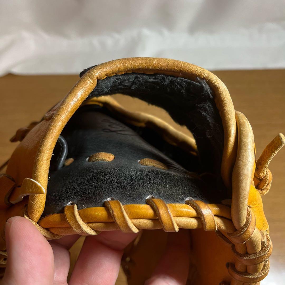 ZETT 一般硬式 少年用？ グローブ グラブ 左投げ 投手 内野用 美品