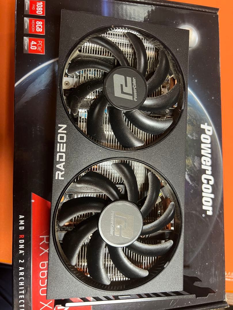 グラフィックボード・グラボ・ビデオカード Powercolor RX 6650 XT Radeon 8gb Fighter