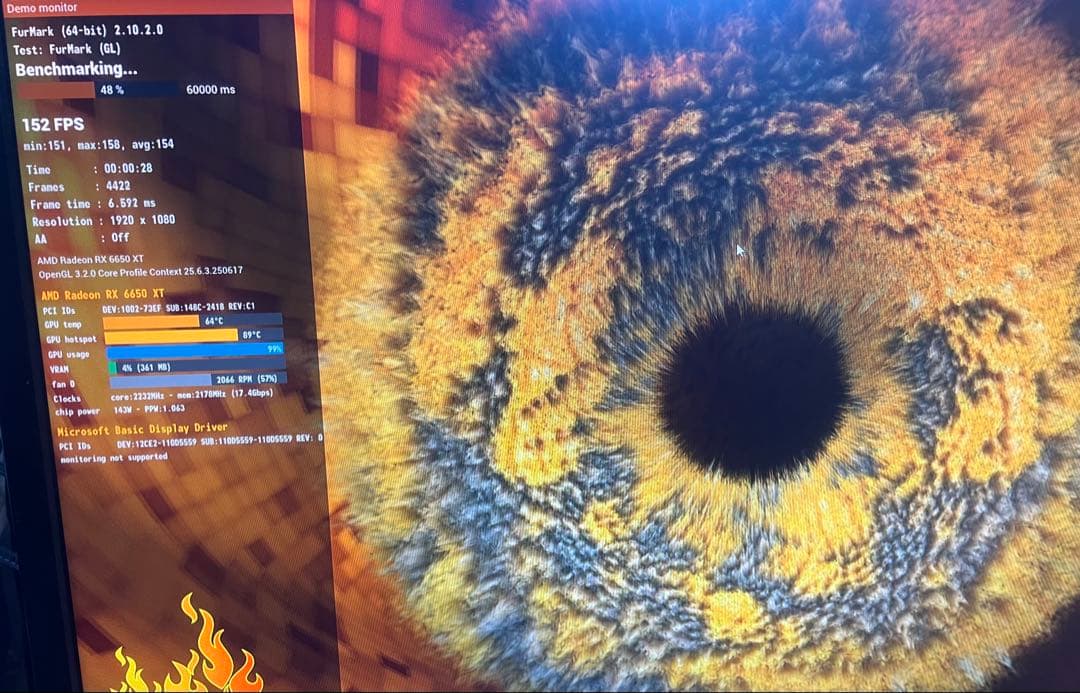 グラフィックボード・グラボ・ビデオカード Powercolor RX 6650 XT Radeon 8gb Fighter