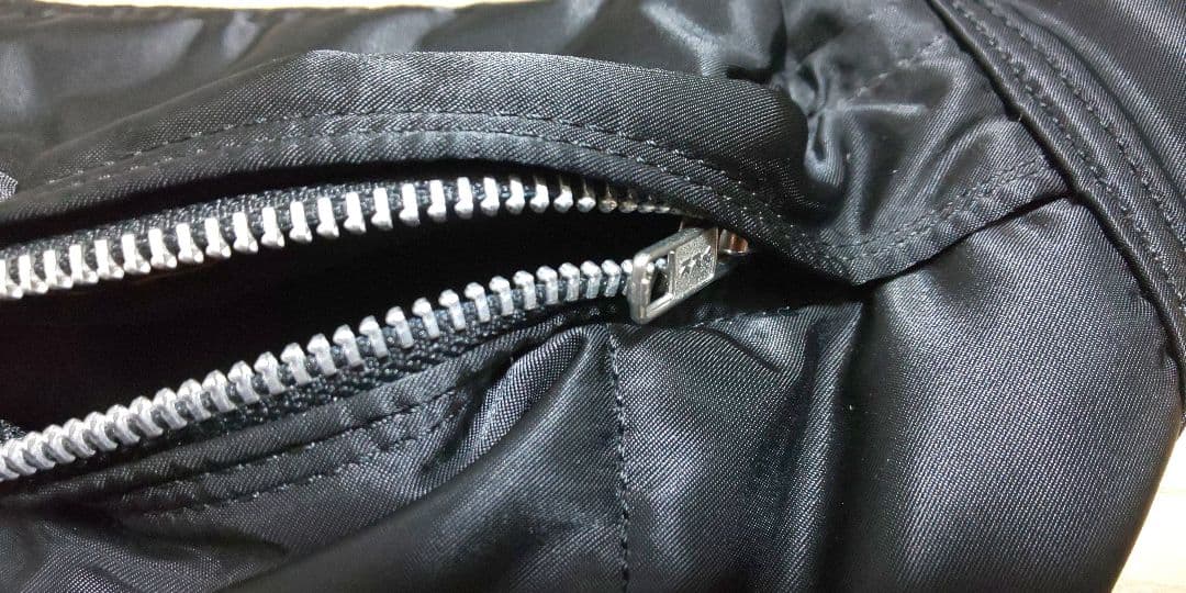 PORTER ブラック ウエストバッグ