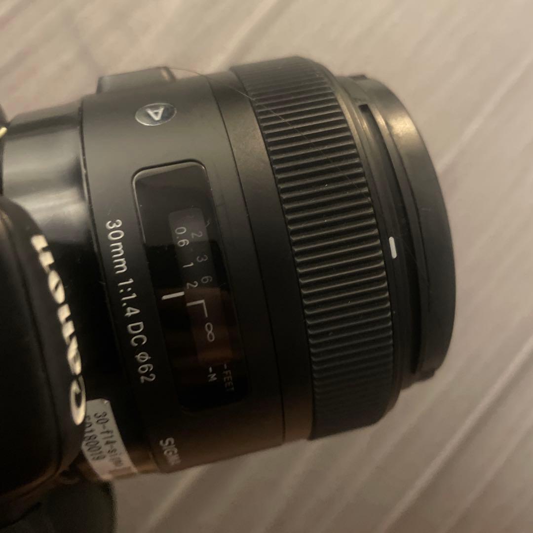 初心者に❗️一眼レフカメラ・シグマレンズセット　Canon EOS Kiss X7