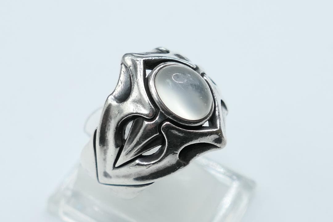 美品　26号　エムズコレクション　ムーンストーン　リング　指輪