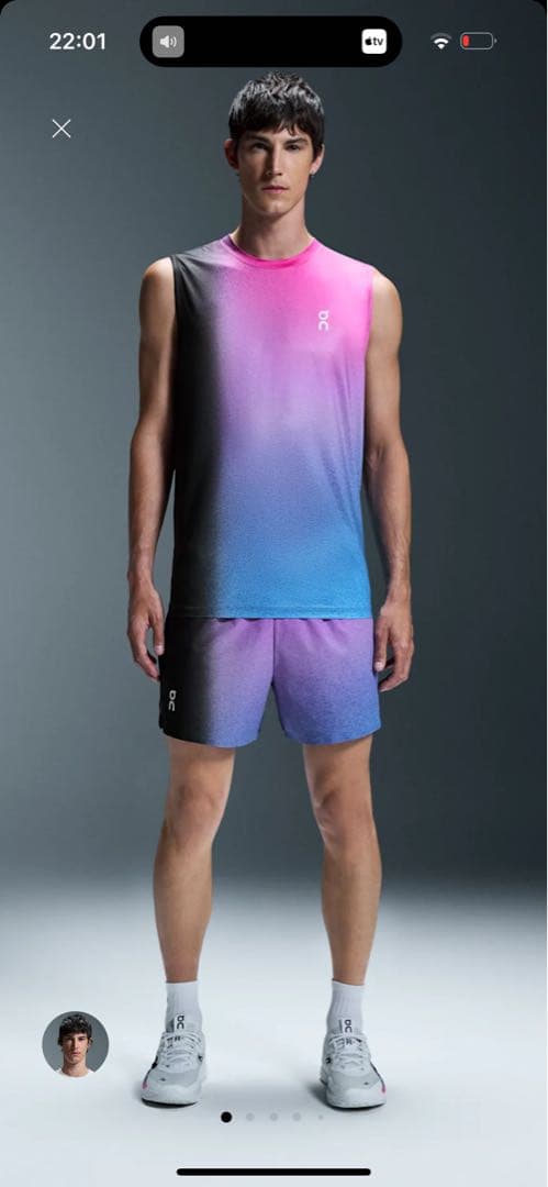 On Court Tank シェルトンSサイズ