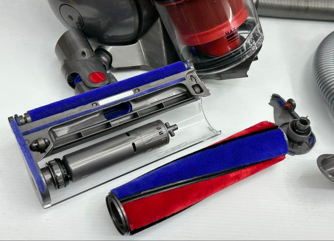 赤　レッド　美品　動作保証品　中古　ダイソン　Dyson CY25 掃除機　綺麗