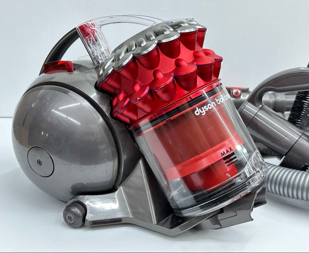 赤　レッド　美品　動作保証品　中古　ダイソン　Dyson CY25 掃除機　綺麗