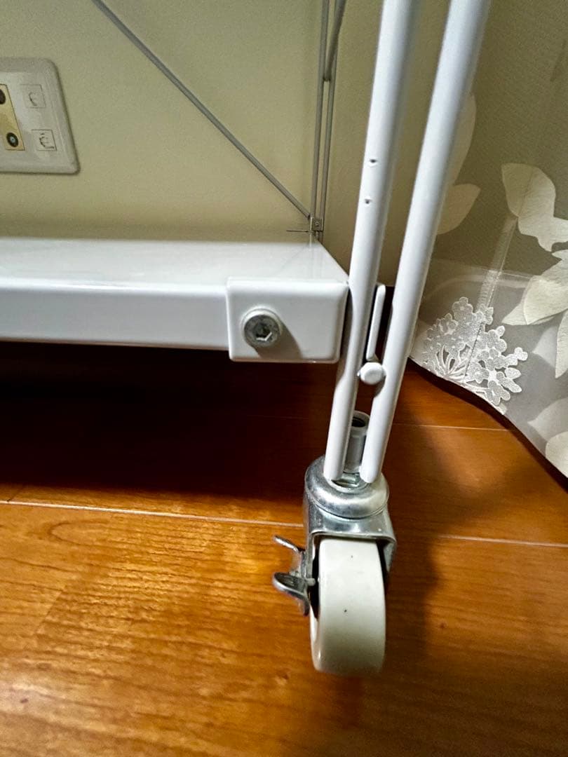 【廃盤カラー】無印良品スチールユニットシェルフワイド・小×2個セット（グレー）