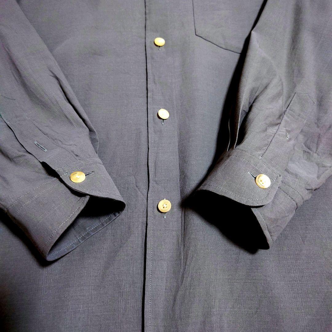 【M】Cornier 25SS スーパー160'sウールペーパーシャツ