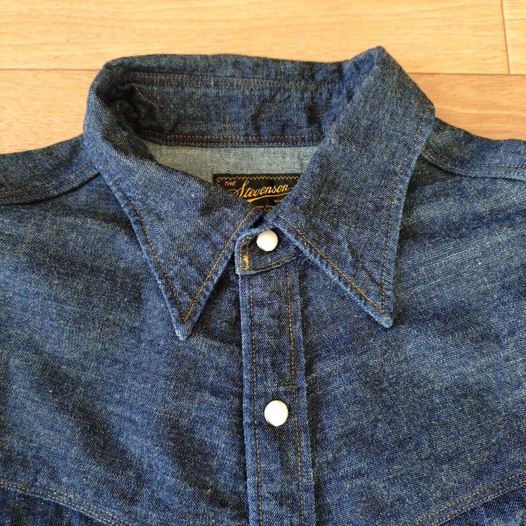 スティーブンソンオーバーオール ウエスタンシャツCody-CD3 サイズs