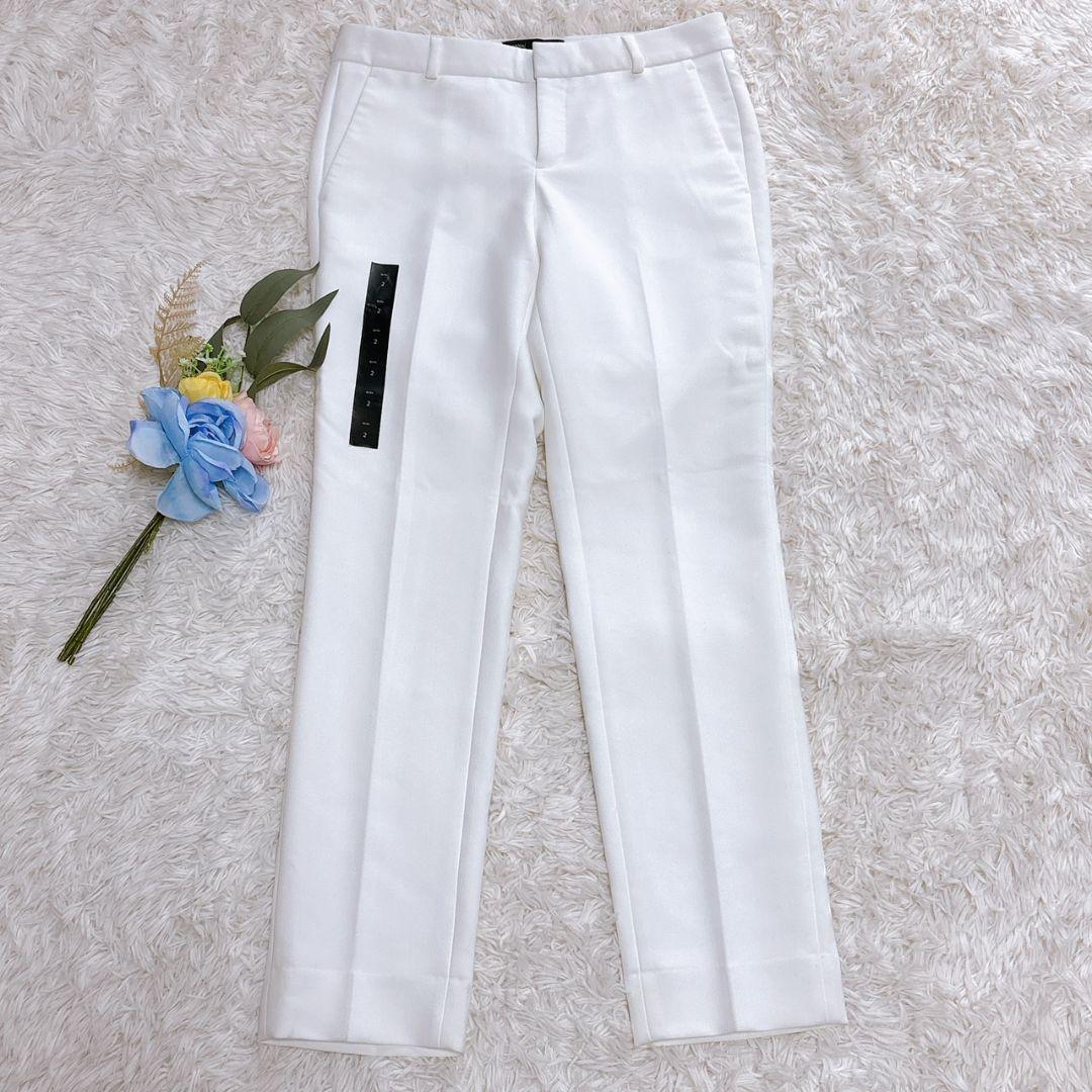 未使用　バナナリパブリック　ホワイトパンツスーツ　サイズ2