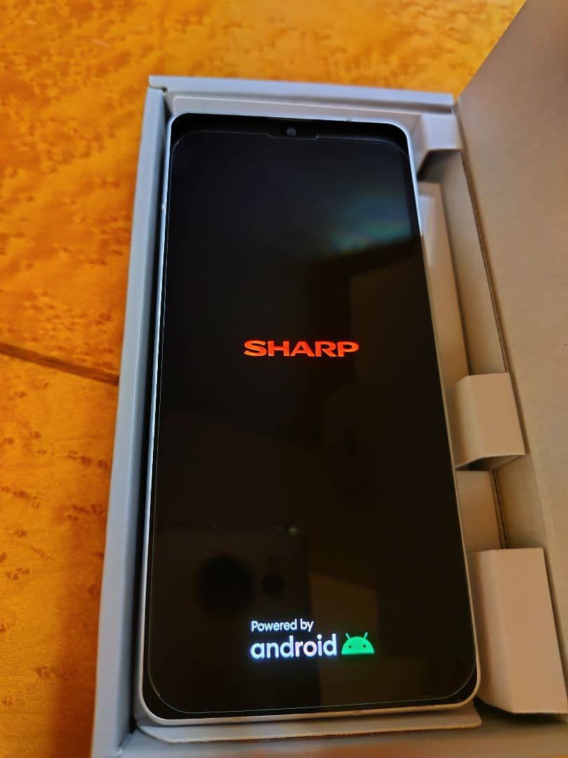 美品!! SIMフリー AQUOS sense6 本体 箱付き標準セット