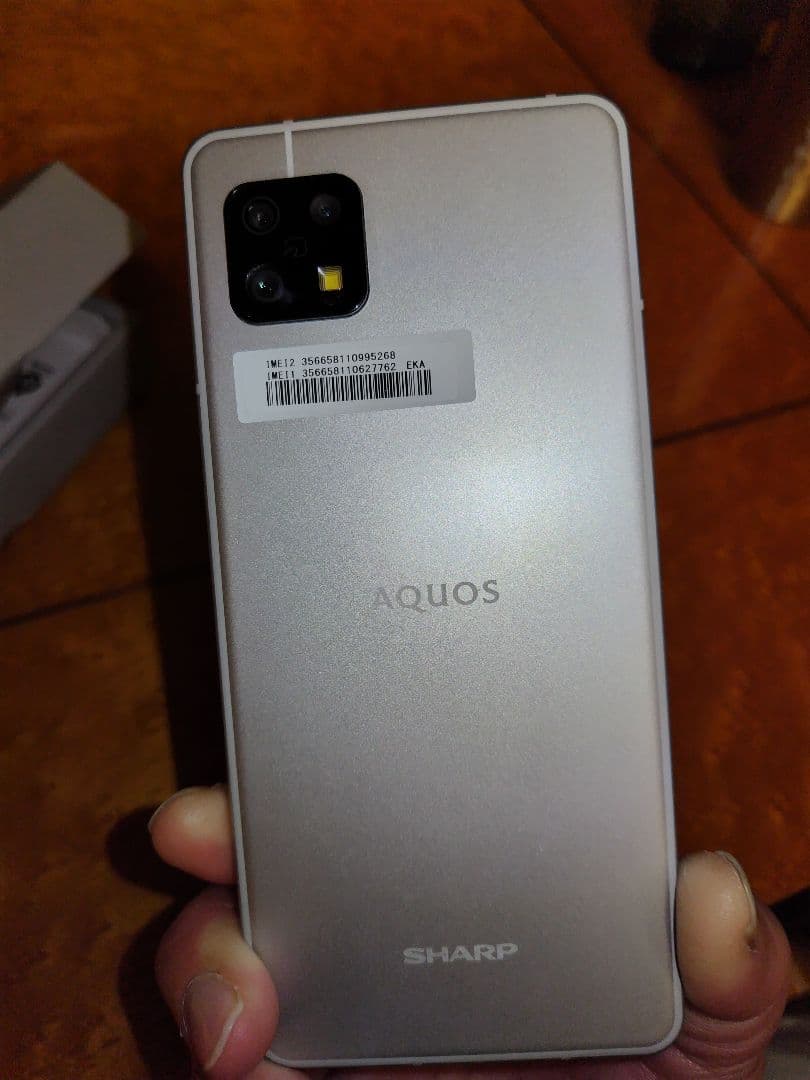 美品!! SIMフリー AQUOS sense6 本体 箱付き標準セット