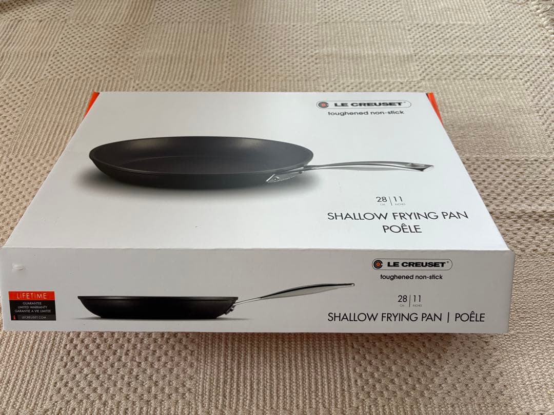 新品★ル・クルーゼTSNシャローフライパン 28cm