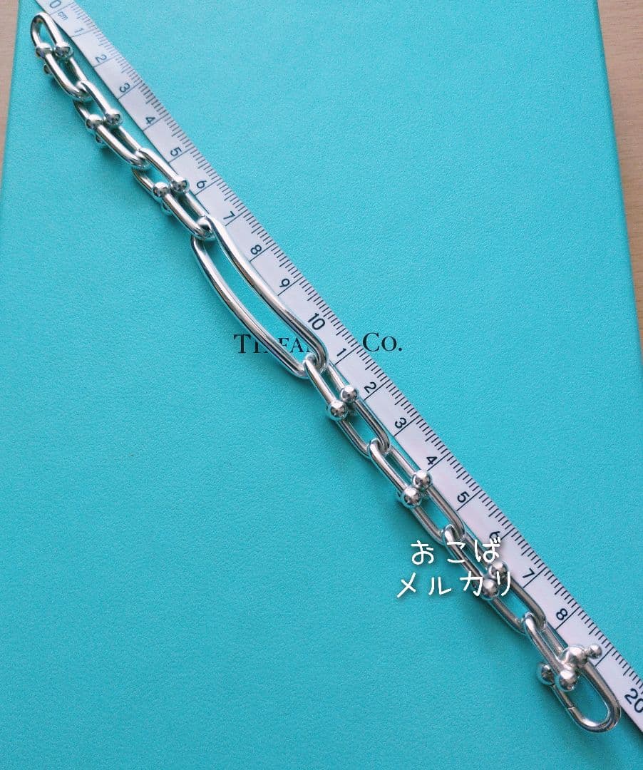 ティファニー　ハードウェア　ミディアム　リンク　ブレスレット　シルバー