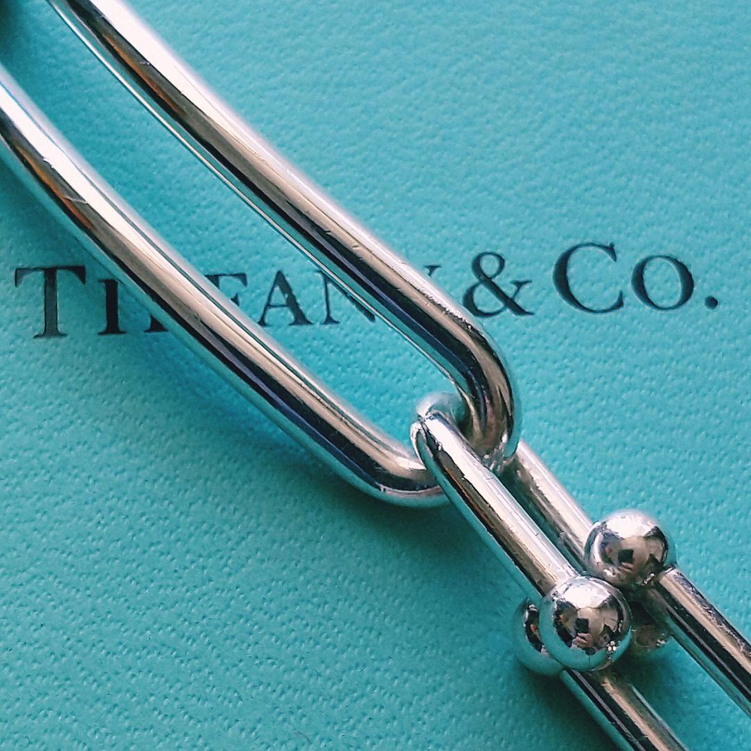 ティファニー　ハードウェア　ミディアム　リンク　ブレスレット　シルバー