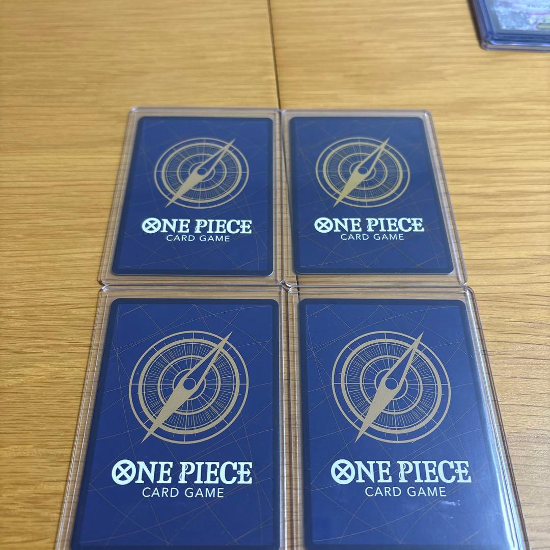 ワンピースデイ24 ルフィ 4枚セット