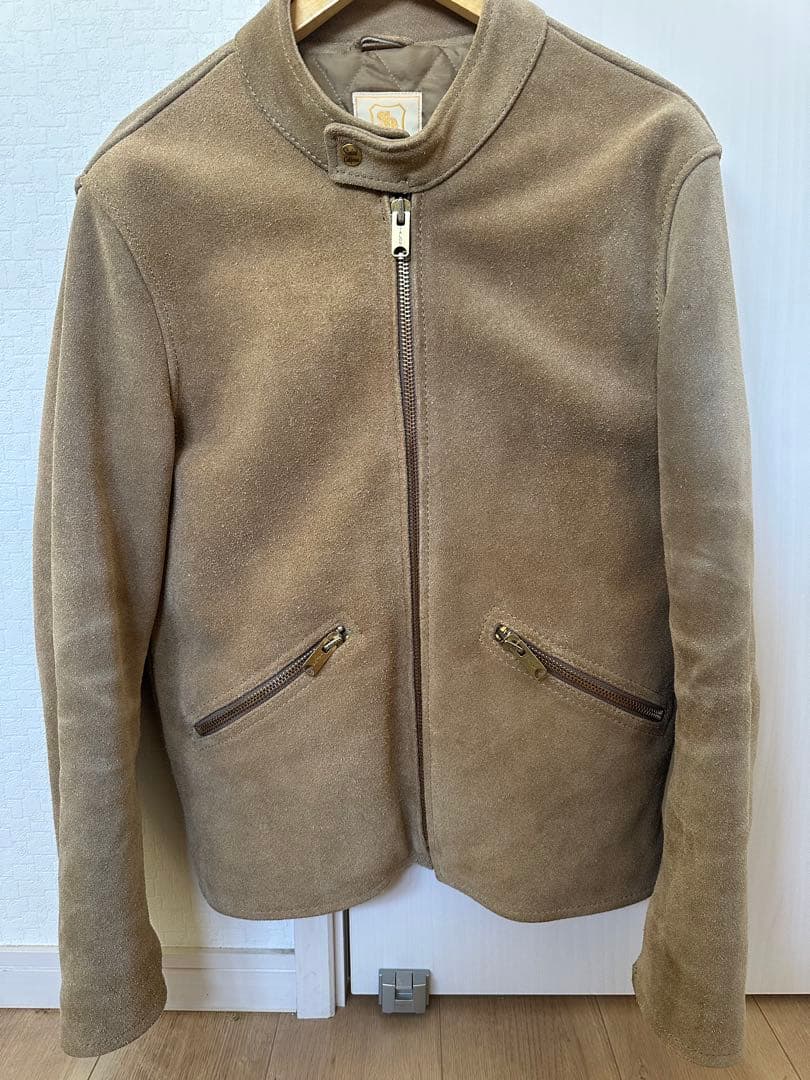 スタンダードカリフォルニア　レザー　ライダース　Lサイズ