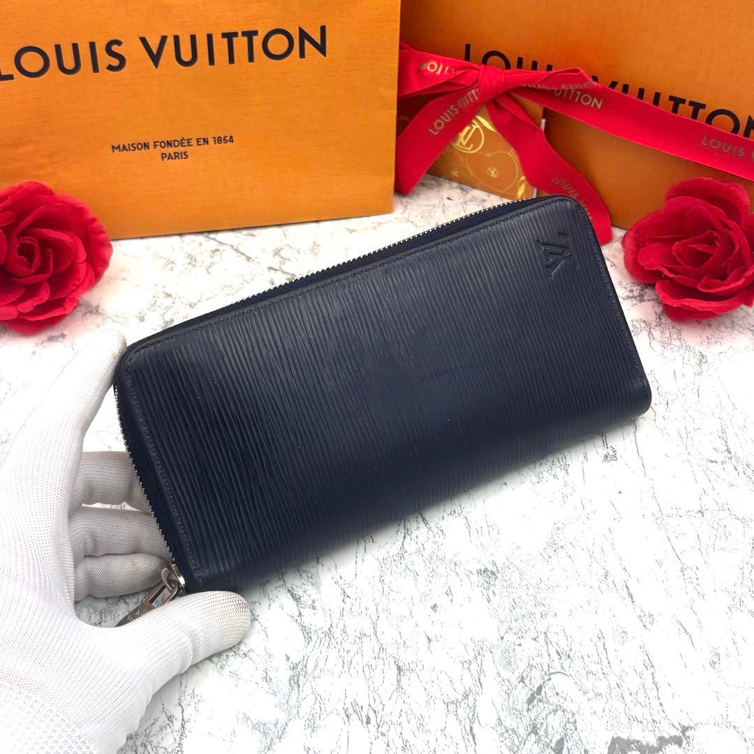 【早い者勝ち】 ルイヴィトン エピ ヴェルティカル 長財布 ラウンドファスナー
