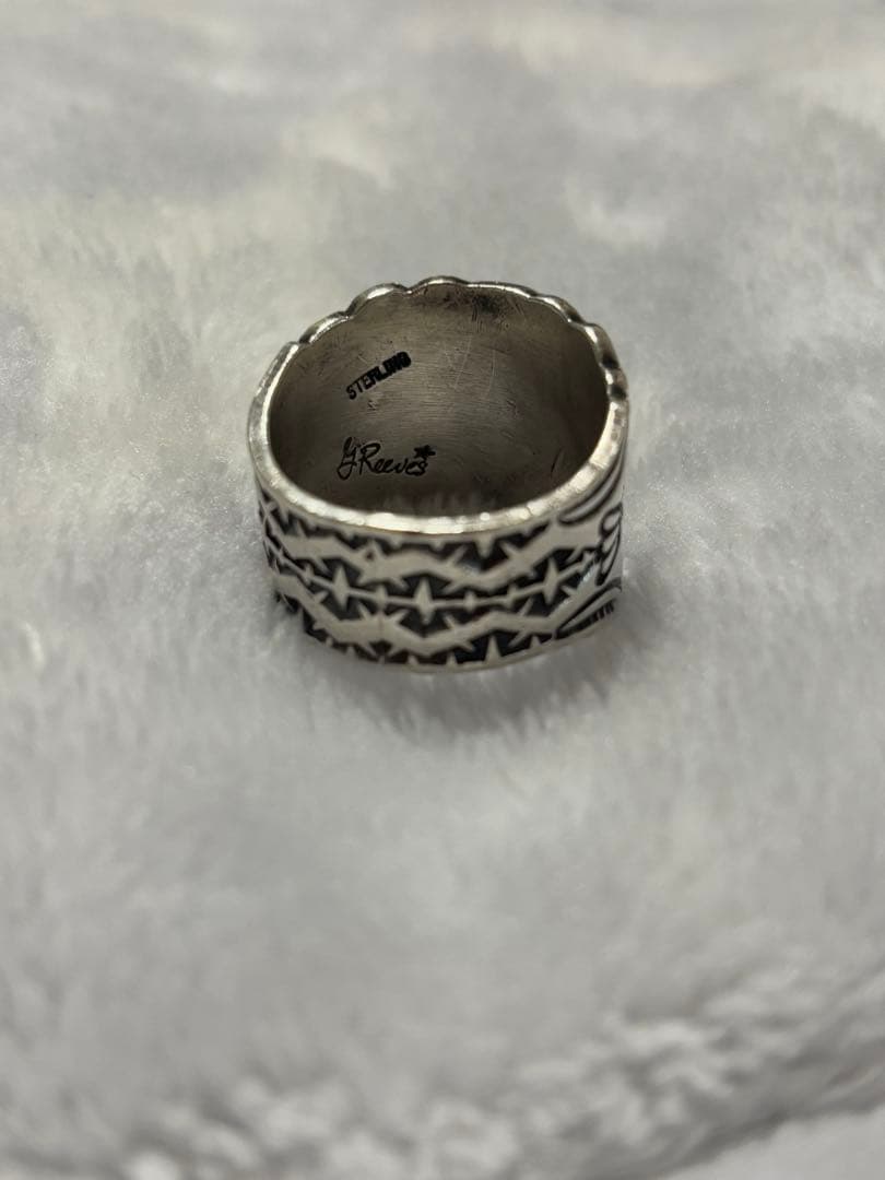 Navajo Gary Reeves ナバホ　ゲーリーリーブス　リング　25号