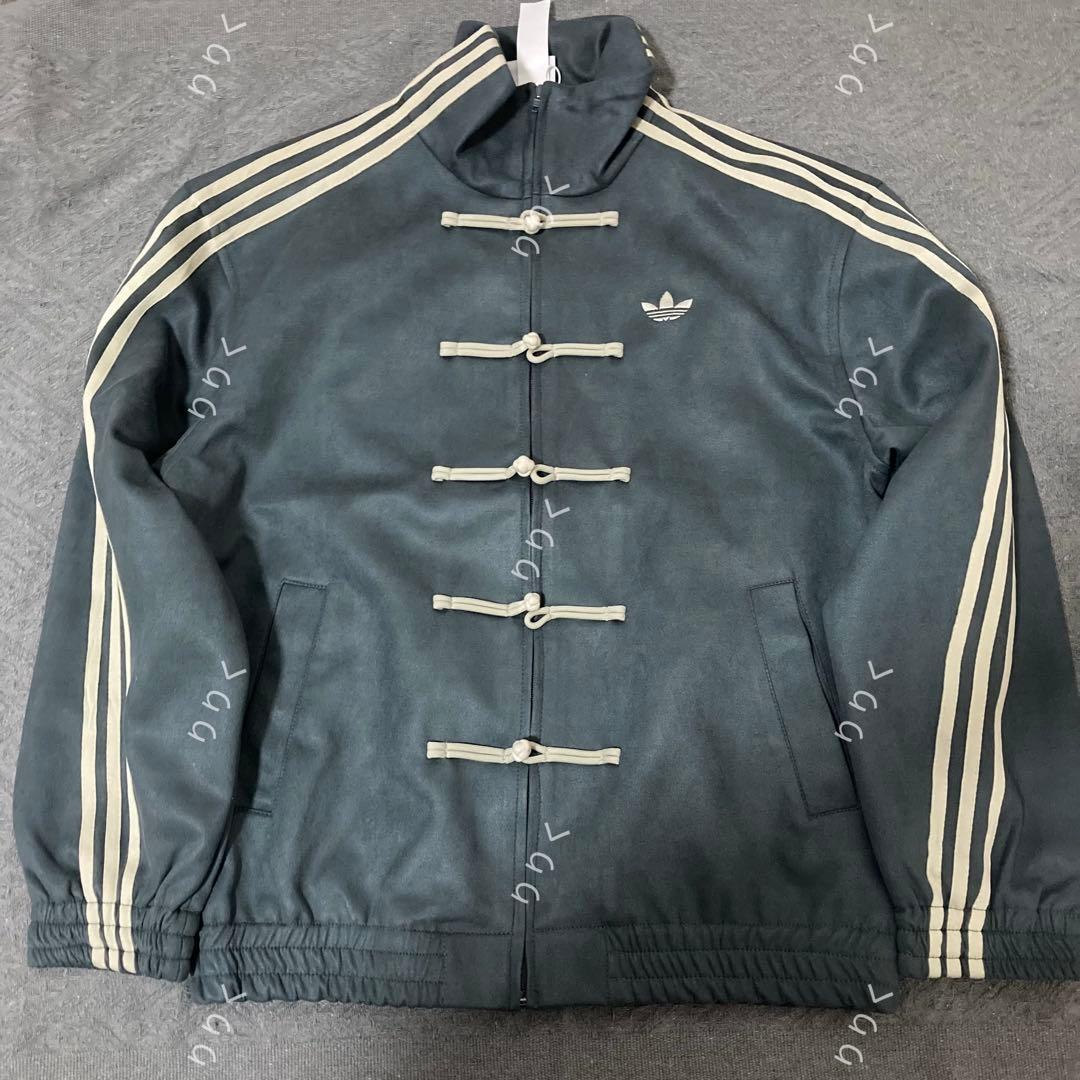 adidasアディダス 中国限定 蛇年トラックジャケットダーククレーMサイズ