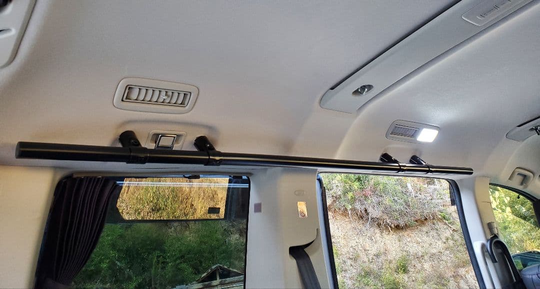 三菱 デリカD5 MC後期専用 サイドバー左右2本セット 150CM