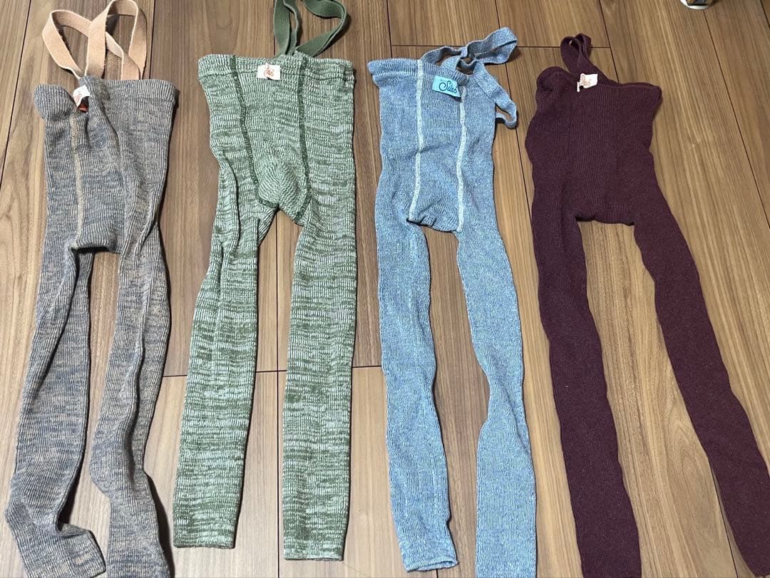 Silly Silasシリーサイラス フットレスタイツ4枚セット2-3y