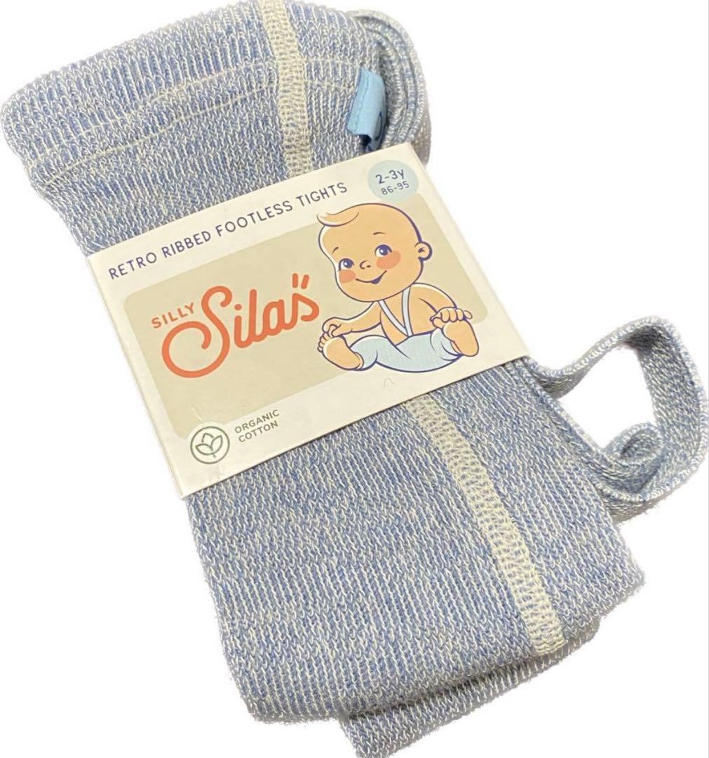 Silly Silasシリーサイラス フットレスタイツ4枚セット2-3y