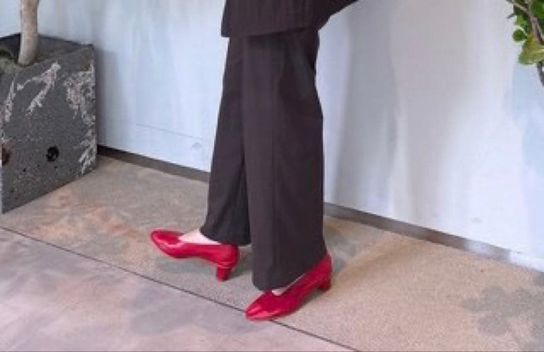 MARTINIANO（マルティニアーノ）high glove レザーパンプス