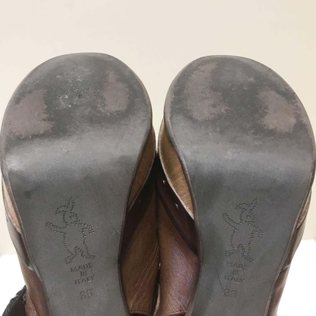 ☆美品 マルニ プラットフォーム ストラップ ハイヒール パンプス イタリア製