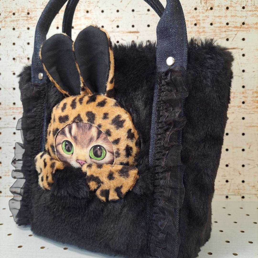 牡*❁様 コヤンイサムチョン　リトルサンダー　ボアトートバッグ