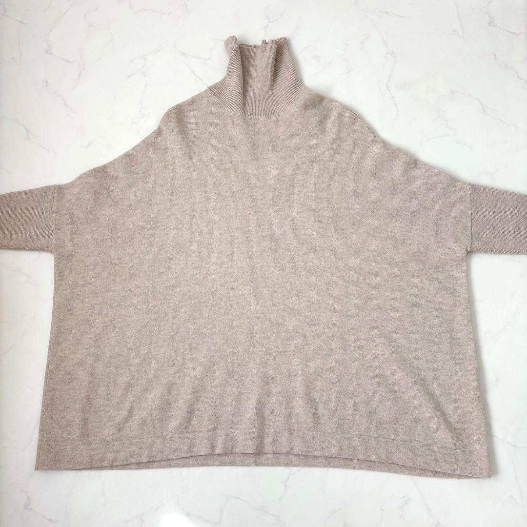 【極美品 近年モデル】ビアズリー タートルネック ドルマンニット オーバーサイズ