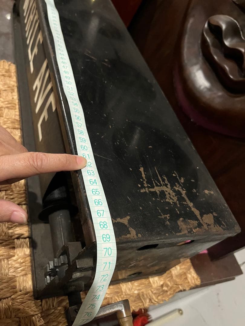 c*m様 アメリカンアンティーク　手動回転式サイン