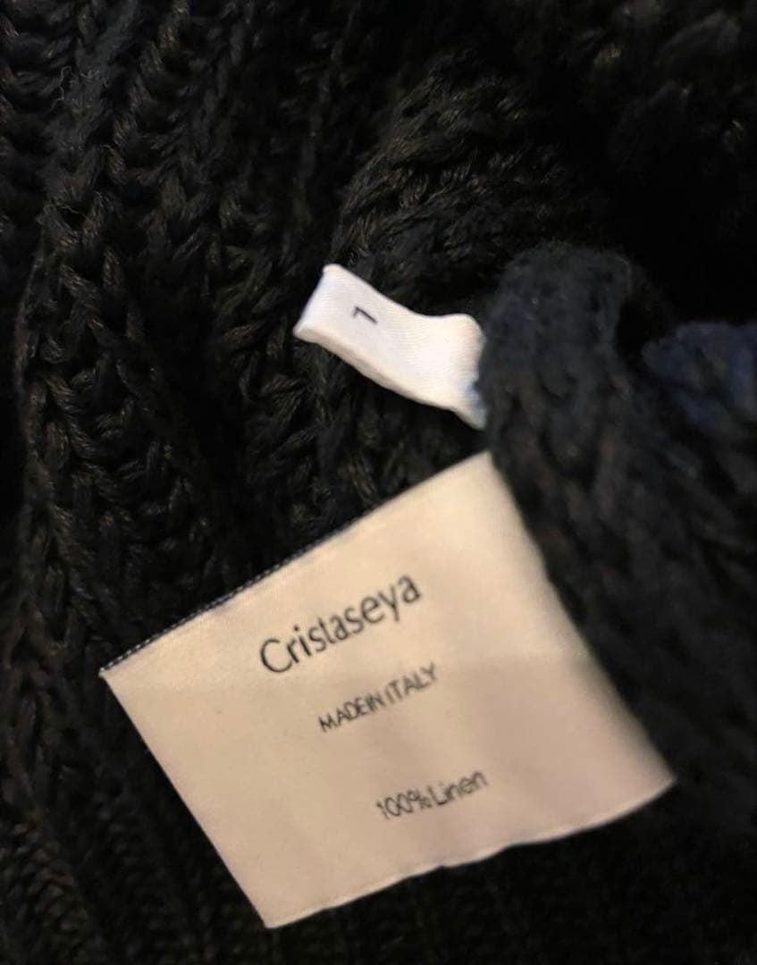 u*i様 cristaseya クリスタセヤ 3yarns Gilet ニットベ